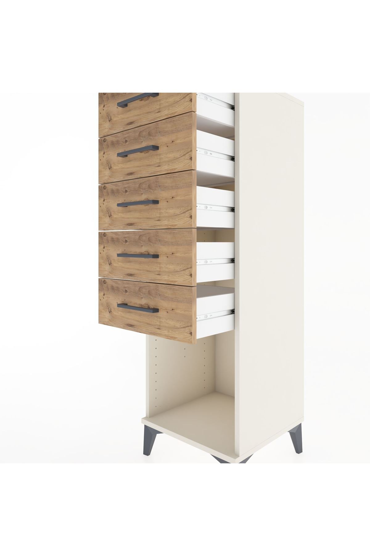 Hyperion Dolap 5 Çekmeceli 44x44x134 - S49M087V3B