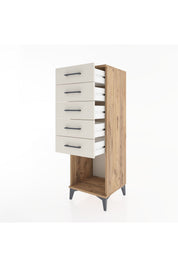 Hyperion Dolap 5 Çekmeceli 44x44x134 - S49M087V7B