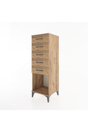 Hyperion Dolap 5 Çekmeceli 44x44x134 - S49M087V9B