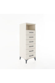 Hyperion Dolap Tek Raflı 6 Çekmeceli 44x44x134 - S49M088V1B