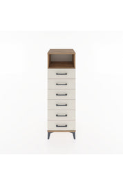 Hyperion Dolap Tek Raflı 6 Çekmeceli 44x44x134 - S49M088V7B