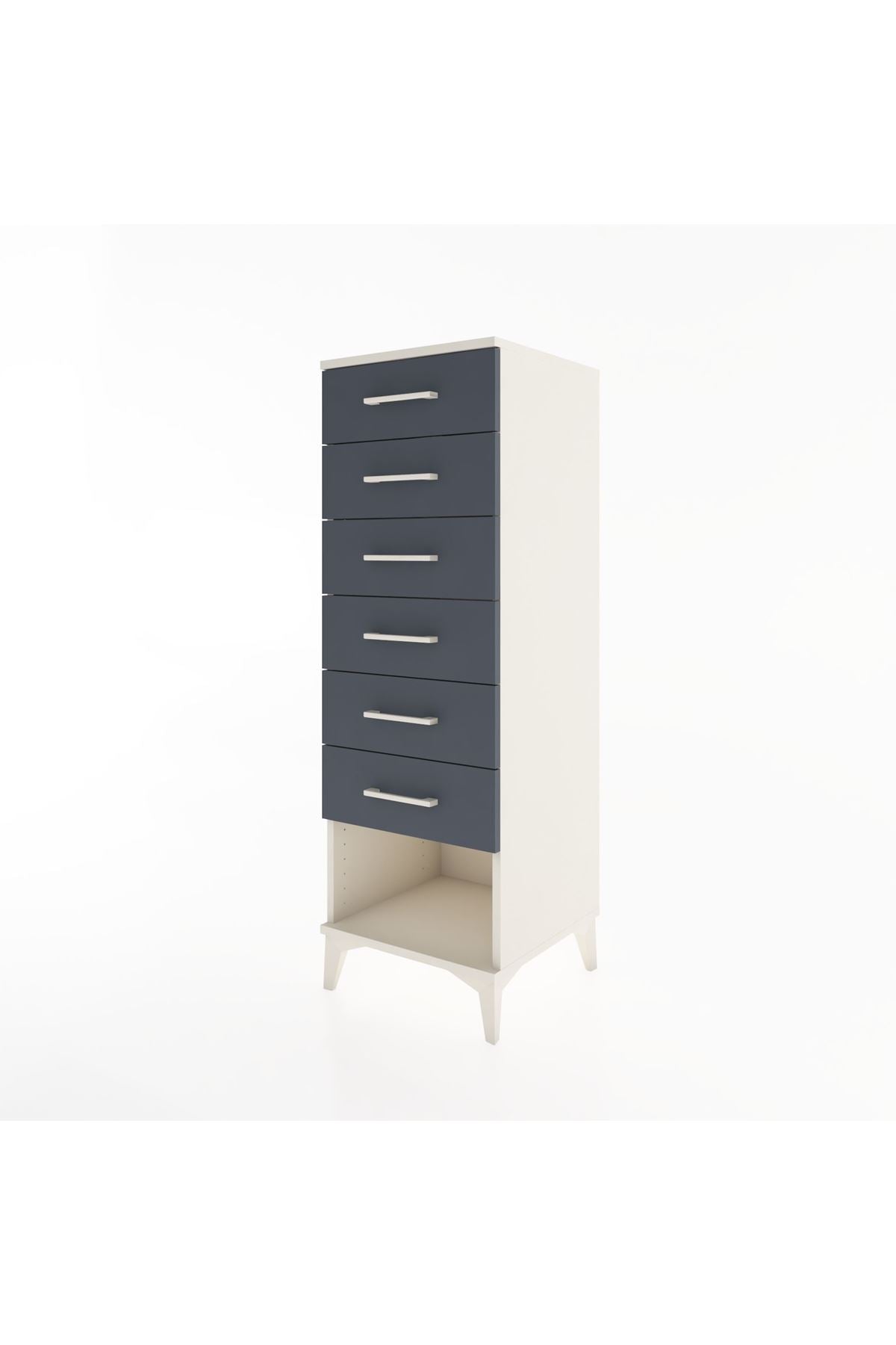 Hyperion Dolap 6 Çekmeceli 44x44x134 - S49M089V2B