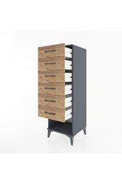 Hyperion Dolap 6 Çekmeceli 44x44x134 - S49M089V6B