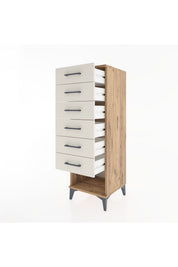 Hyperion Dolap 6 Çekmeceli 44x44x134 - S49M089V7B
