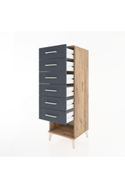 Hyperion Dolap 6 Çekmeceli 44x44x134 - S49M089V8B