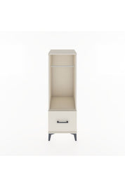 Hyperion Dolap Tek Raflı Tek Çekmeceli Tek Askılı 44x44x134 - S49M091V1B