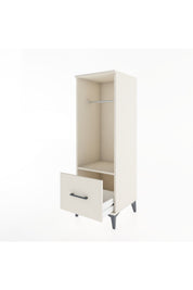 Hyperion Dolap Tek Raflı Tek Çekmeceli Tek Askılı 44x44x134 - S49M091V1B