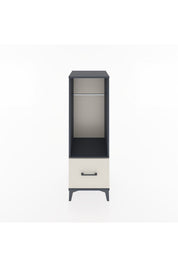 Hyperion Dolap Tek Raflı Tek Çekmeceli Tek Askılı 44x44x134 - S49M091V4B