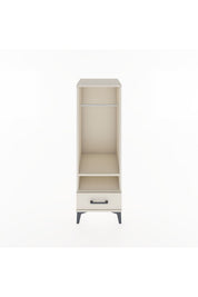 Hyperion Dolap 2 Raflı Tek Çekmeceli Tek Askılı 44x44x134 - S49M093V1B