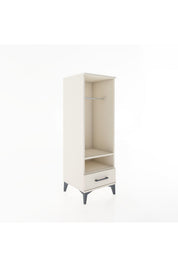 Hyperion Dolap 2 Raflı Tek Çekmeceli Tek Askılı 44x44x134 - S49M093V1B
