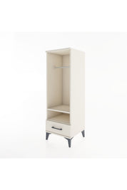 Hyperion Dolap 2 Raflı Tek Çekmeceli Tek Askılı 44x44x134 - S49M093V1B