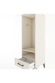 Hyperion Dolap 2 Raflı Tek Çekmeceli Tek Askılı 44x44x134 - S49M093V1B