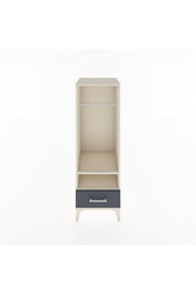 Hyperion Dolap 2 Raflı Tek Çekmeceli Tek Askılı 44x44x134 - S49M093V2B
