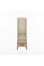 Hyperion Dolap 2 Raflı Tek Çekmeceli Tek Askılı 44x44x134 - S49M093V3B