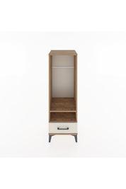 Hyperion Dolap 2 Raflı Tek Çekmeceli Tek Askılı 44x44x134 - S49M093V7B