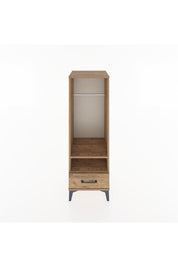 Hyperion Dolap 2 Raflı Tek Çekmeceli Tek Askılı 44x44x134 - S49M093V9B