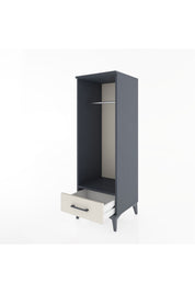 Hyperion Dolap Tek Raflı Tek Çekmeceli Tek Askılı 44x44x134 - S49M094V4B