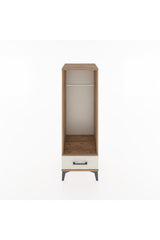 Hyperion Dolap Tek Raflı Tek Çekmeceli Tek Askılı 44x44x134