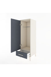 Hyperion Dolap Tek Raflı Tek Çekmeceli Tek Askılı 44x44x134 - S49M072V2B