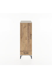 Hyperion Dolap Tek Raflı Tek Çekmeceli Tek Askılı 44x44x134 - S49M072V3B