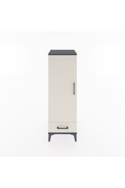 Hyperion Dolap Tek Raflı Tek Çekmeceli Tek Askılı 44x44x134 - S49M072V4B