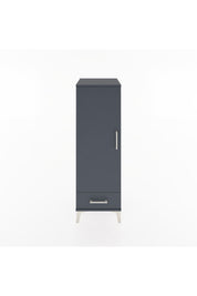 Hyperion Dolap Tek Raflı Tek Çekmeceli Tek Askılı 44x44x134 - S49M072V5B