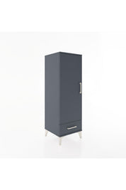 Hyperion Dolap Tek Raflı Tek Çekmeceli Tek Askılı 44x44x134 - S49M072V5B
