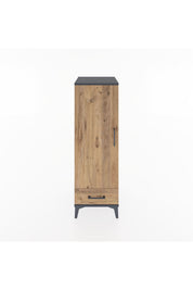 Hyperion Dolap Tek Raflı Tek Çekmeceli Tek Askılı 44x44x134 - S49M072V6B
