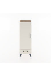 Hyperion Dolap Tek Raflı Tek Çekmeceli Tek Askılı 44x44x134 - S49M072V7B
