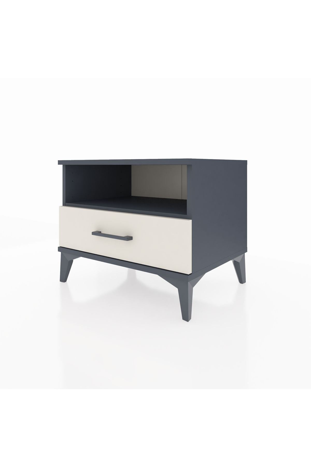 Hyperion Komodin Tek Raflı Tek Çekmeceli 60x44x48 - S44M004V4B