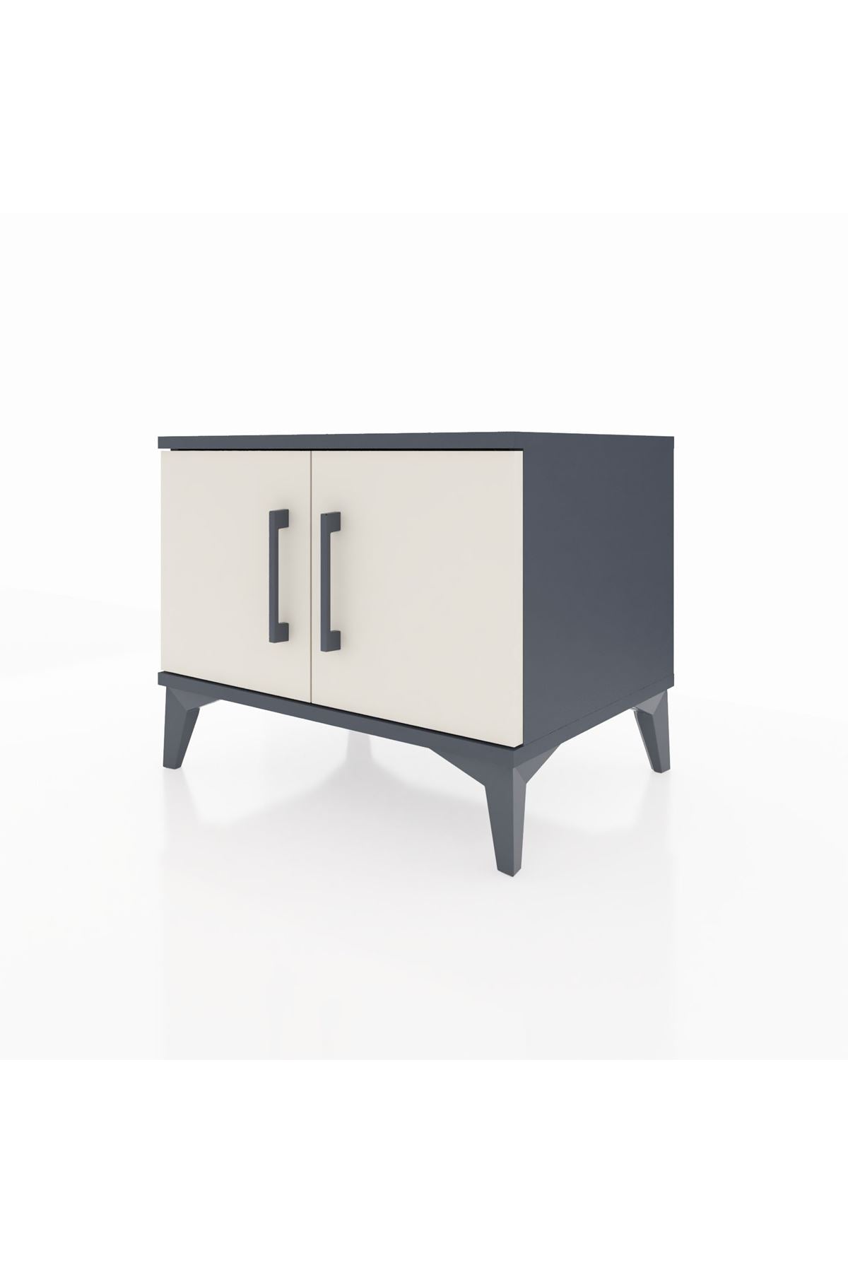 Hyperion Komodin Tek Raflı 2 Kapaklı 60x44x48 - S44M005V4B