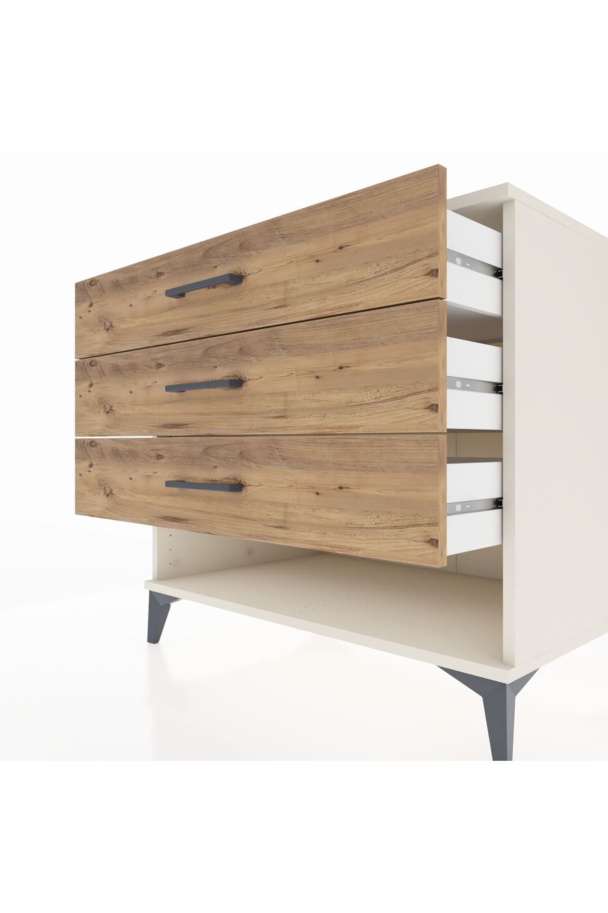 Kronos Şifonyer 3 Çekmeceli 88x59x80 - S69M002V3C