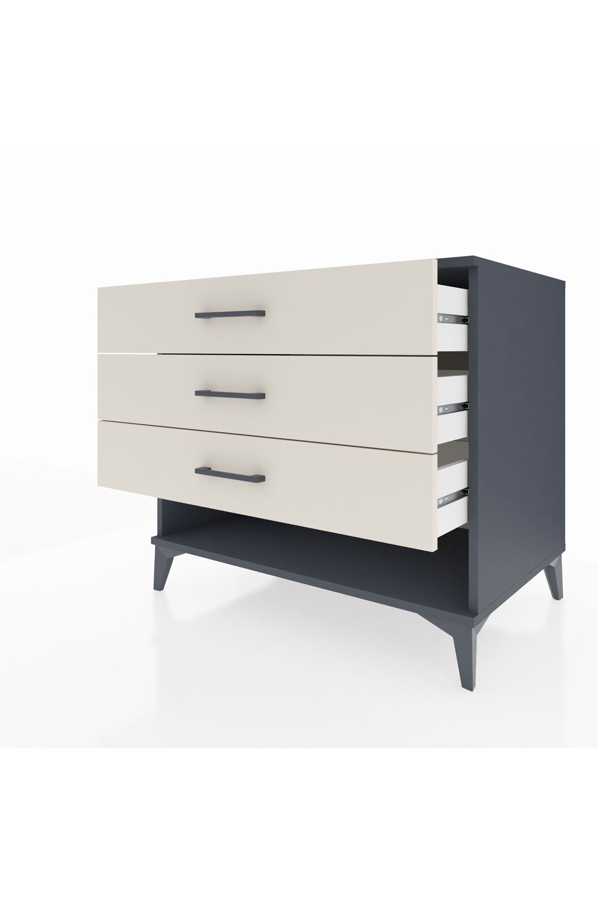 Kronos Şifonyer 3 Çekmeceli 88x59x80 - S69M002V4C