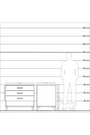 Kronos Şifonyer 3 Çekmeceli 88x59x80 - S69M002V8C