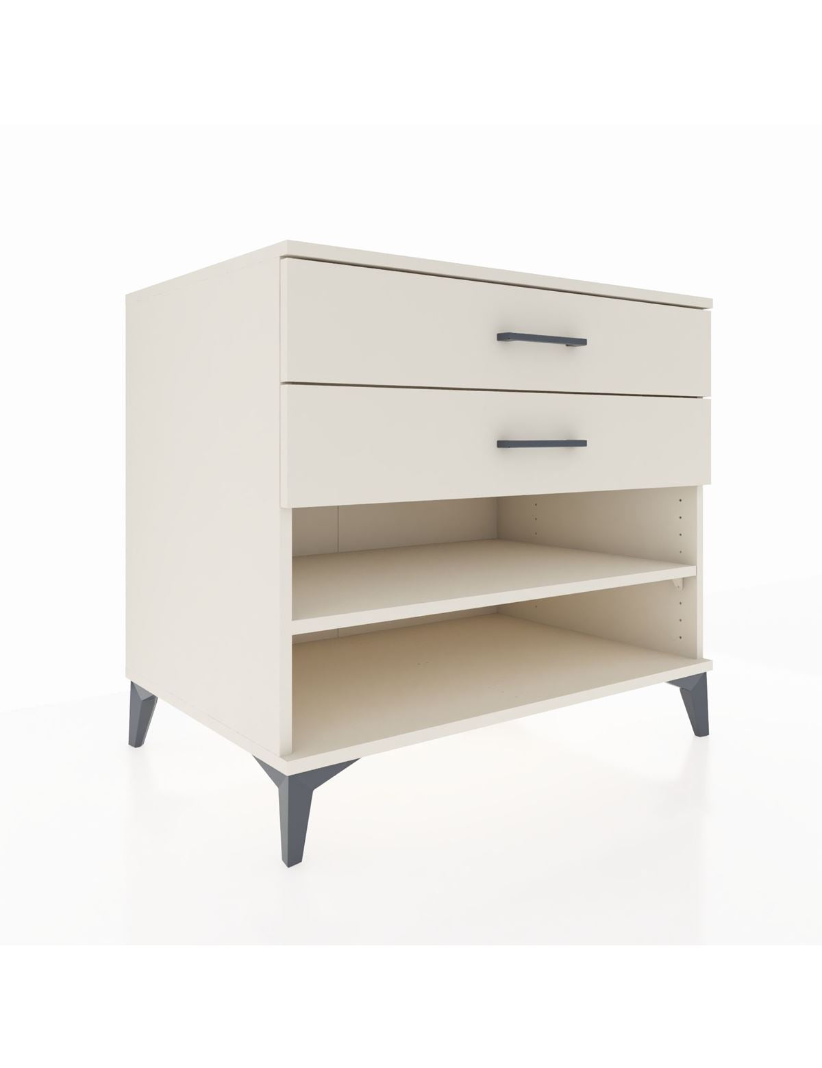 Kronos Şifonyer Tek Raflı 2 Çekmeceli 88x59x80 - S69M003V1C
