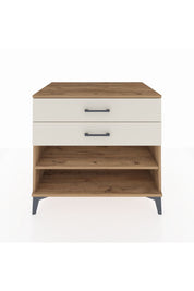 Kronos Şifonyer Tek Raflı 2 Çekmeceli 88x59x80 - S69M003V7C