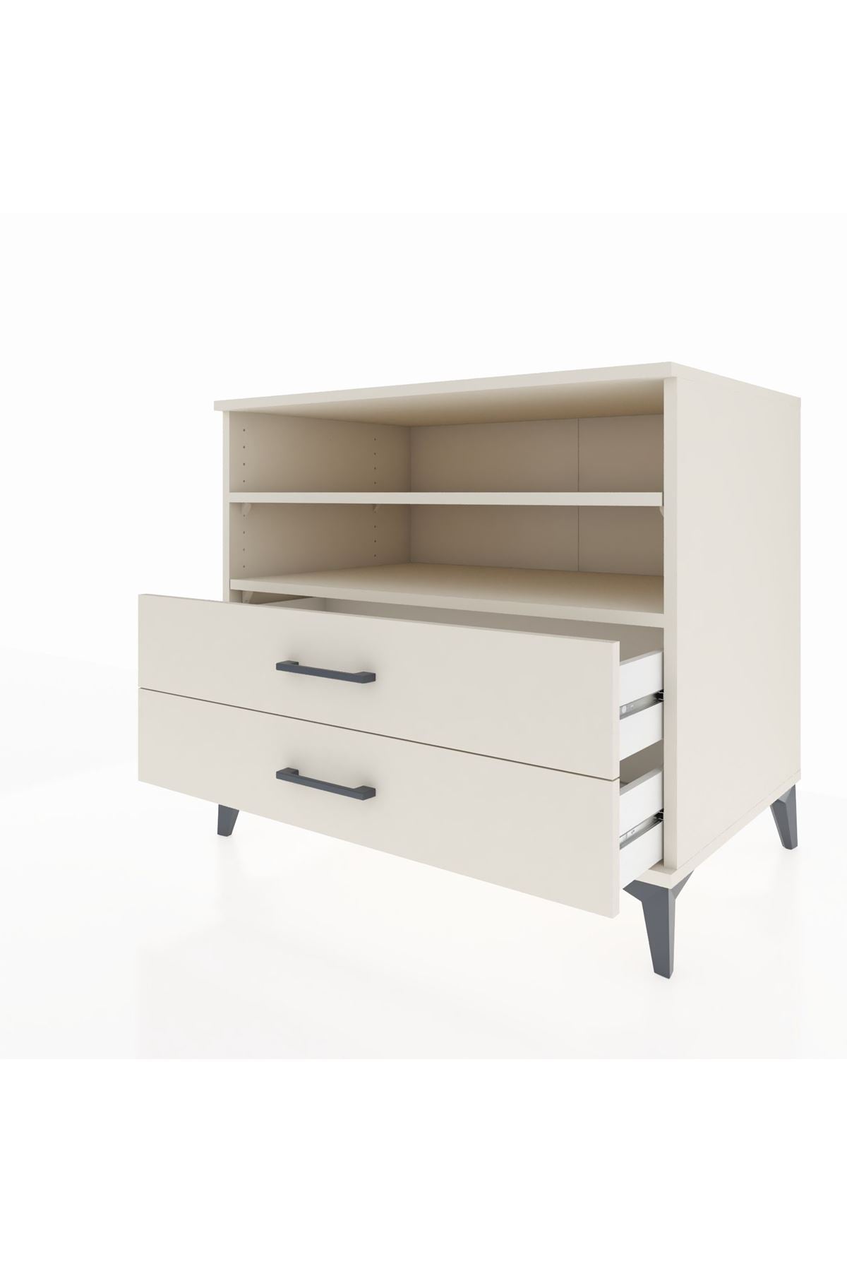 Kronos Şifonyer 2 Raflı 2 Çekmeceli 88x59x80 - S69M004V1C