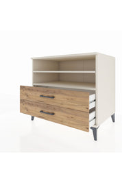 Kronos Şifonyer 2 Raflı 2 Çekmeceli 88x59x80 - S69M004V3C