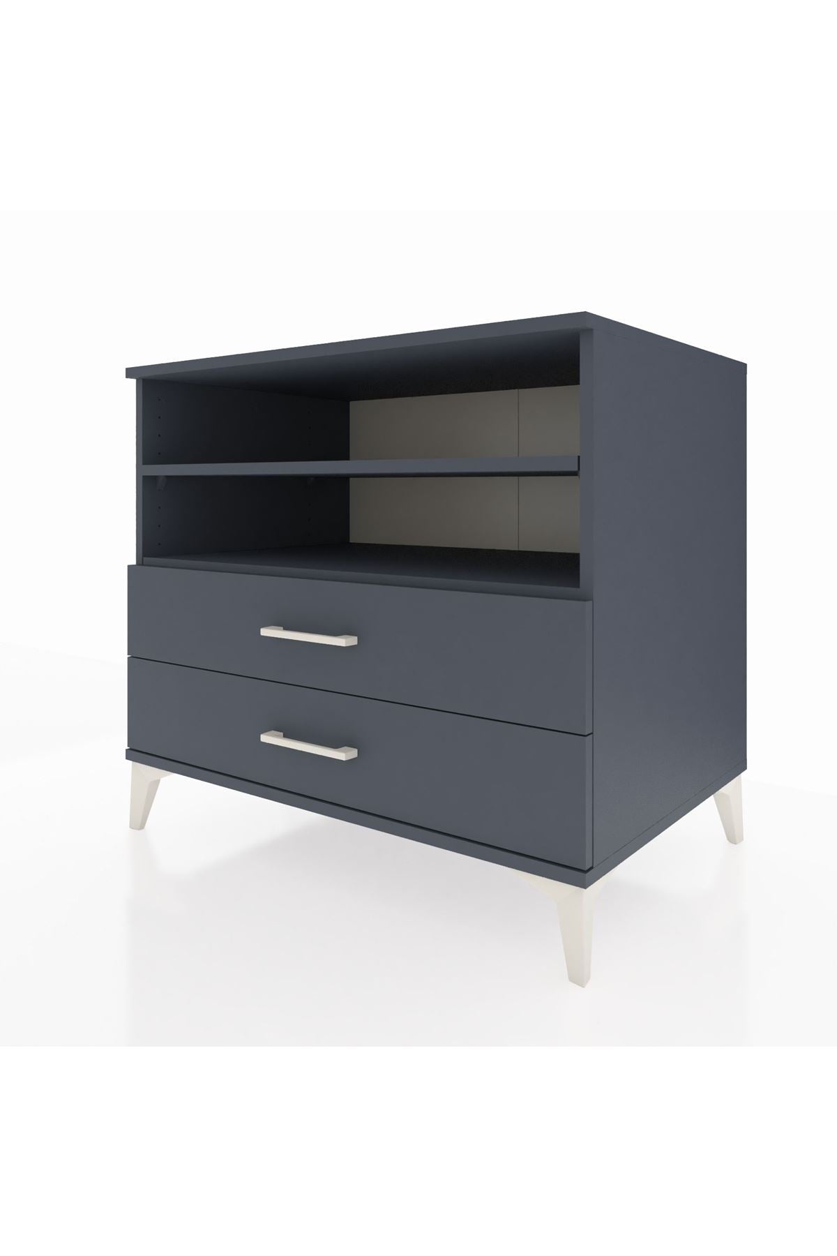 Kronos Şifonyer 2 Raflı 2 Çekmeceli 88x59x80 - S69M004V5C