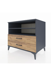 Kronos Şifonyer 2 Raflı 2 Çekmeceli 88x59x80 - S69M004V6C
