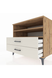 Kronos Şifonyer 2 Raflı 2 Çekmeceli 88x59x80 - S69M004V7C