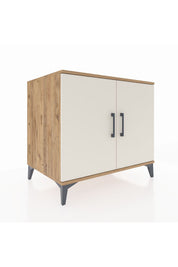 Kronos Şifonyer Tek Raflı 2 Kapaklı 88x59x80 - S69M039V7C