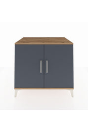 Kronos Şifonyer Tek Raflı 2 Kapaklı 88x59x80 - S69M039V8C