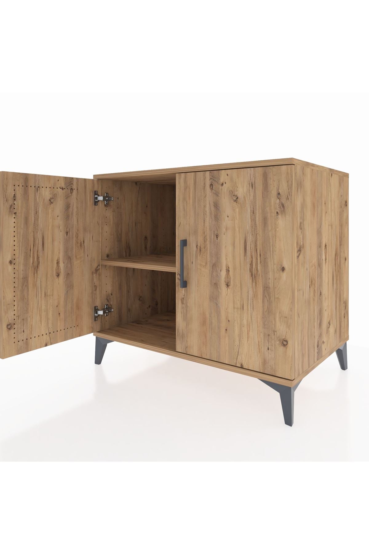 Kronos Şifonyer Tek Raflı 2 Kapaklı 88x59x80 - S69M039V9C