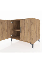 Kronos Şifonyer Tek Raflı 2 Kapaklı 88x59x80 - S69M039V9C