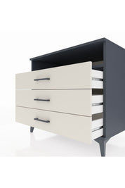 Kronos Şifonyer Tek Raflı 3 Çekmeceli 88x59x80 - S69M005V4C