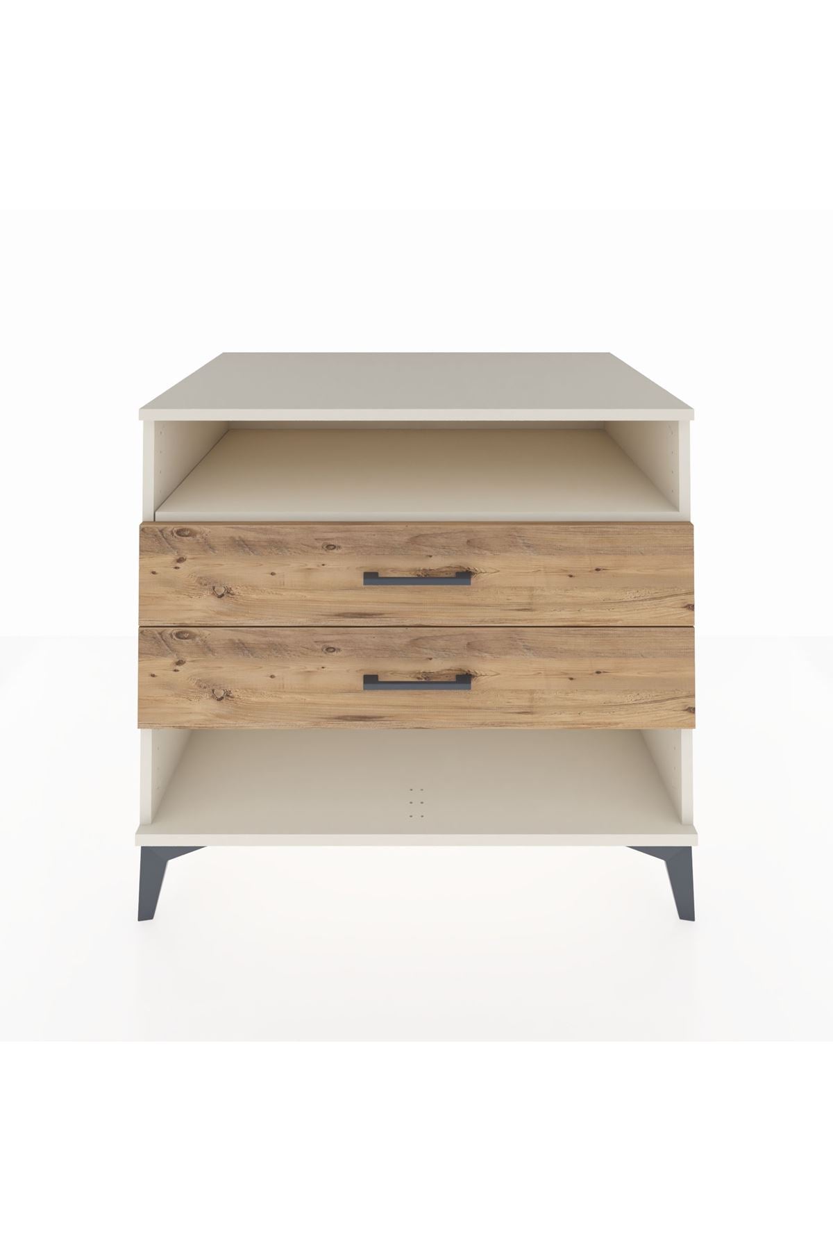 Kronos Şifonyer Tek Raflı 2 Çekmeceli 88x59x80 - S69M006V3C