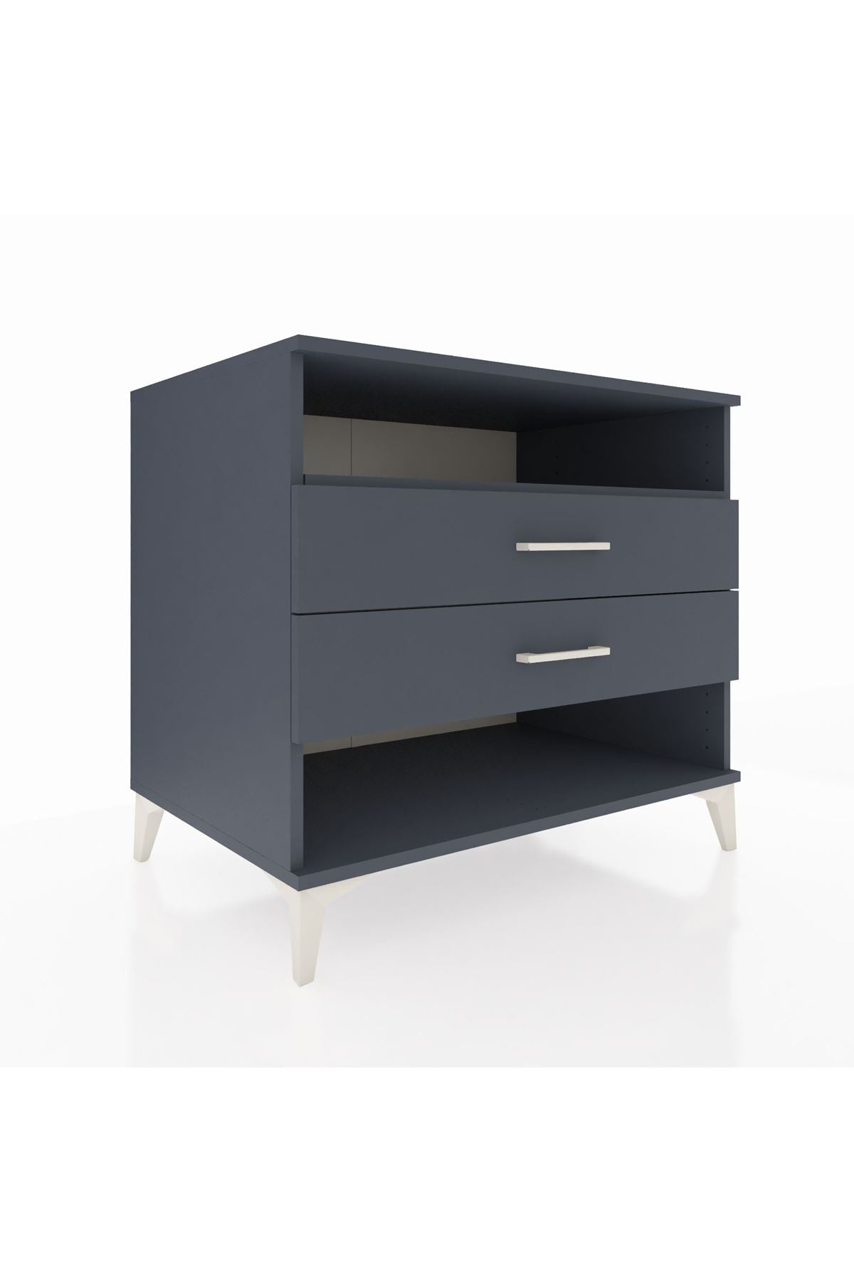 Kronos Şifonyer Tek Raflı 2 Çekmeceli 88x59x80 - S69M006V5C