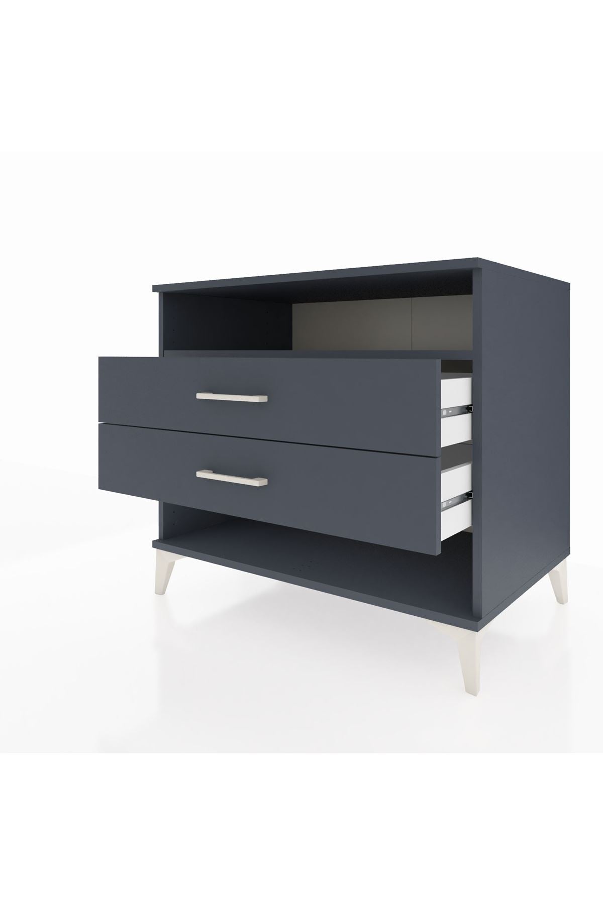 Kronos Şifonyer Tek Raflı 2 Çekmeceli 88x59x80 - S69M006V5C