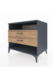 Kronos Şifonyer Tek Raflı 2 Çekmeceli 88x59x80 - S69M006V6C